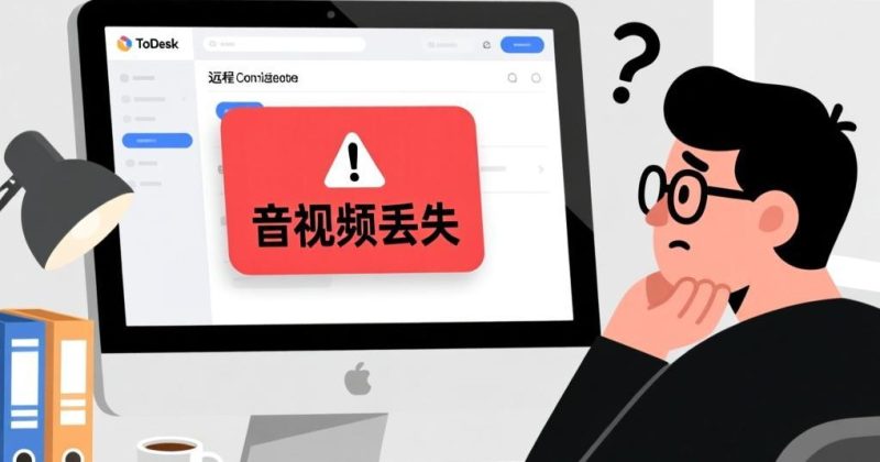ToDesk常见问题：如何解决远程连接时的音视频丢失