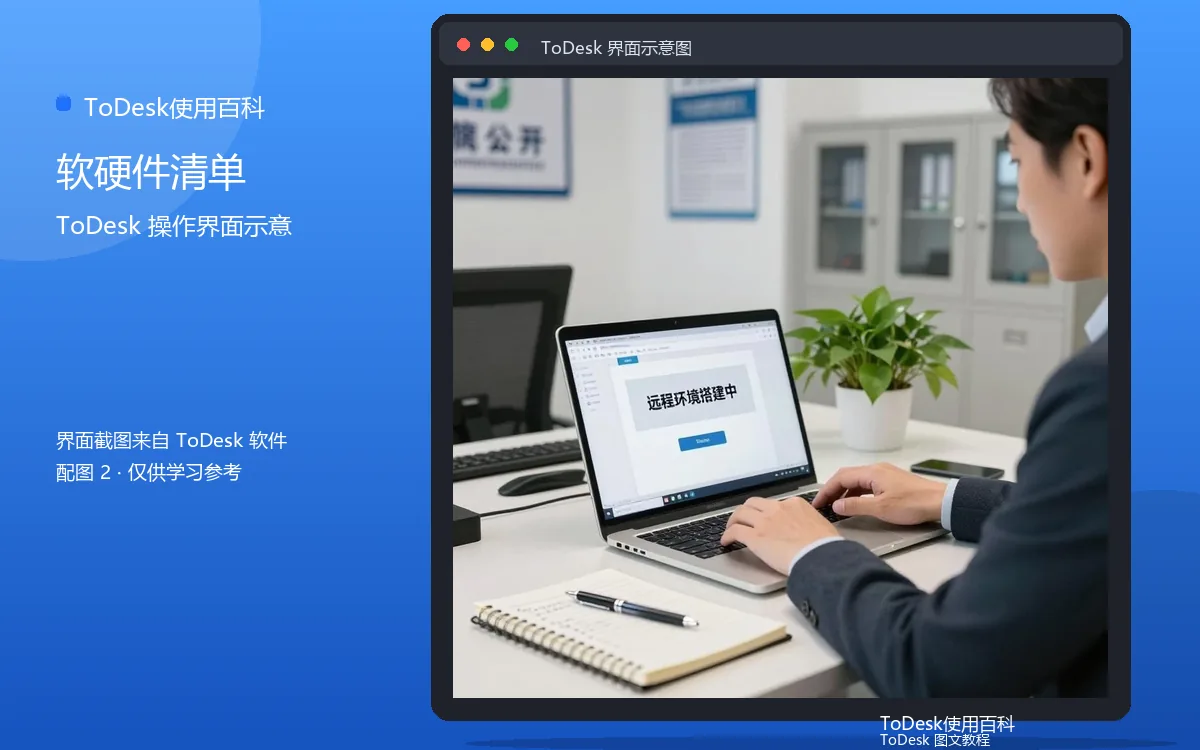 软硬件清单界面示意图(配图2)