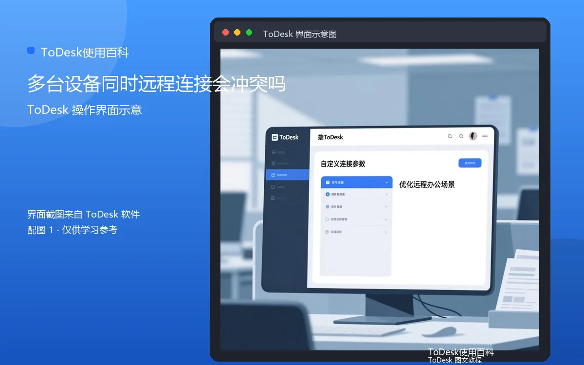多台设备同时远程连接会冲突吗界面示意图(配图1)