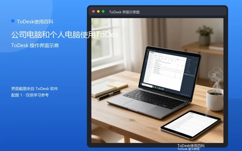 公司电脑和个人电脑使用ToDesk的区别配图