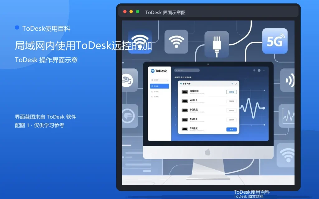 局域网内使用ToDesk远控的加速方法配图