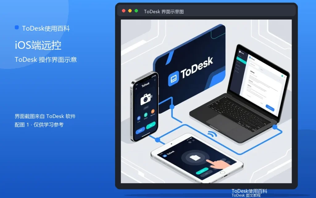 苹果手机控制电脑教程：iOS端远控设置配图