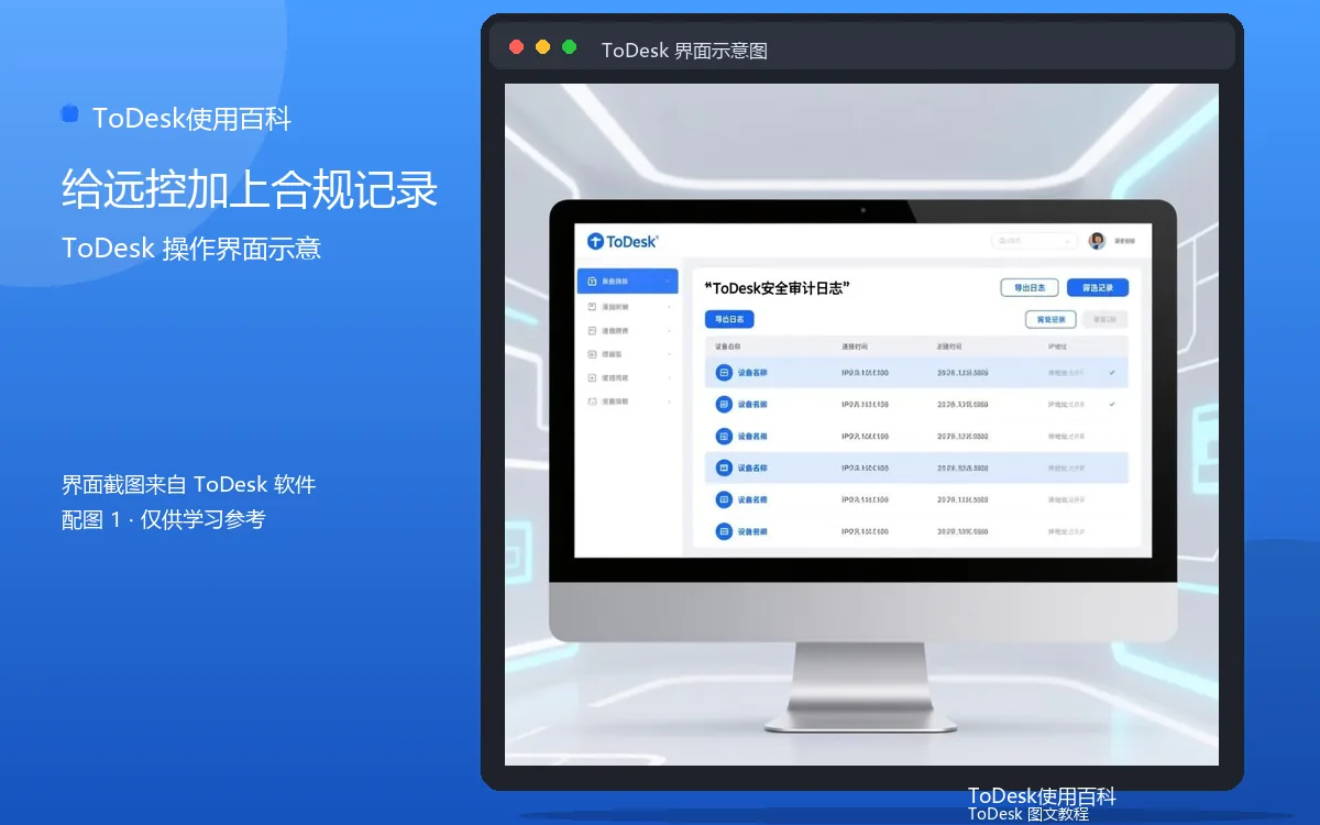 给远控加上合规记录界面示意图（配图1）