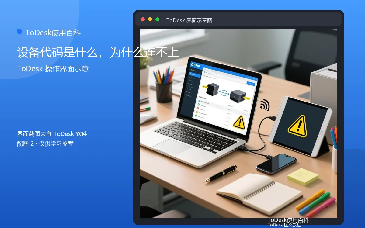 设备代码是什么，为什么连不上界面示意图（配图2）