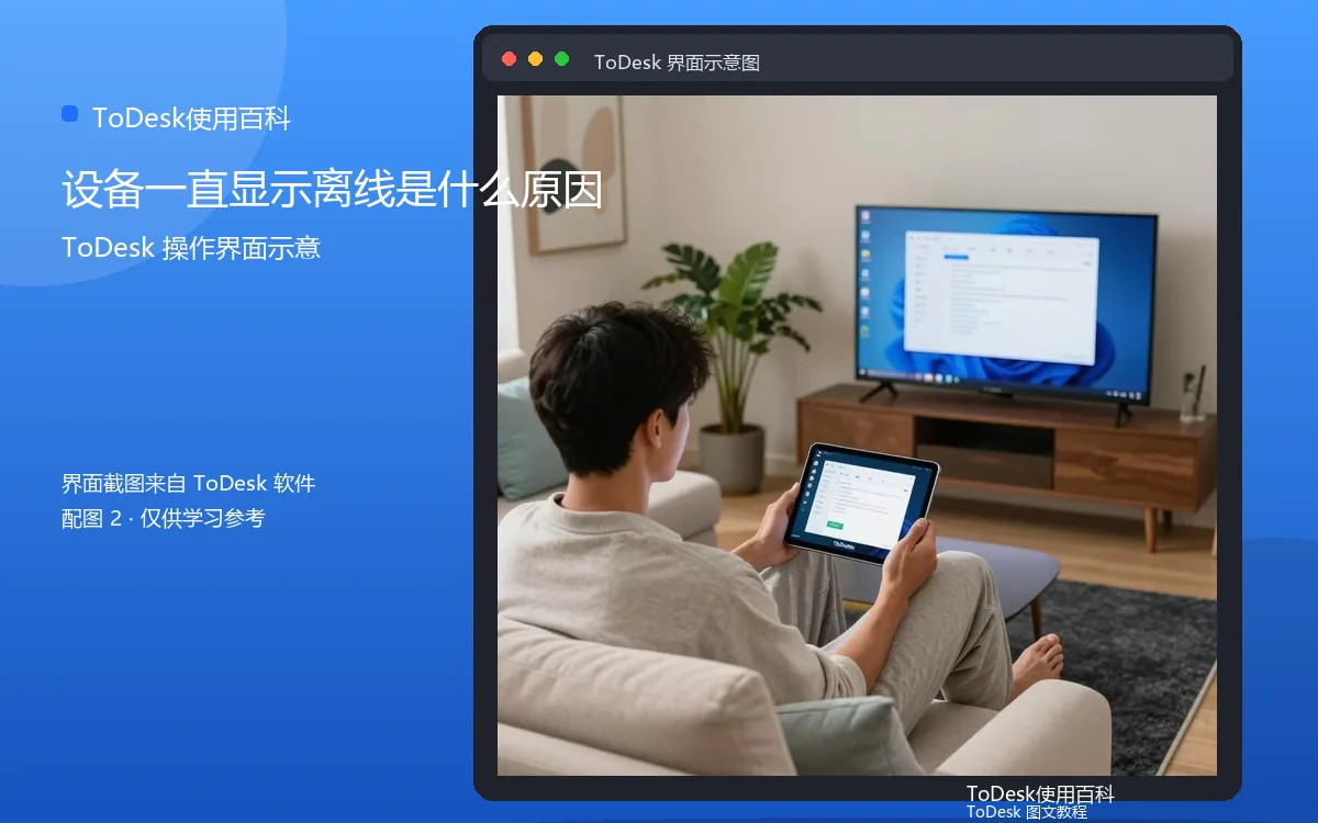 设备一直显示离线是什么原因界面示意图(配图2)