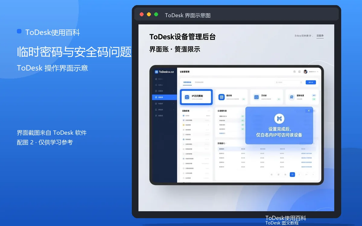 临时密码与安全码问题界面示意图(配图2)