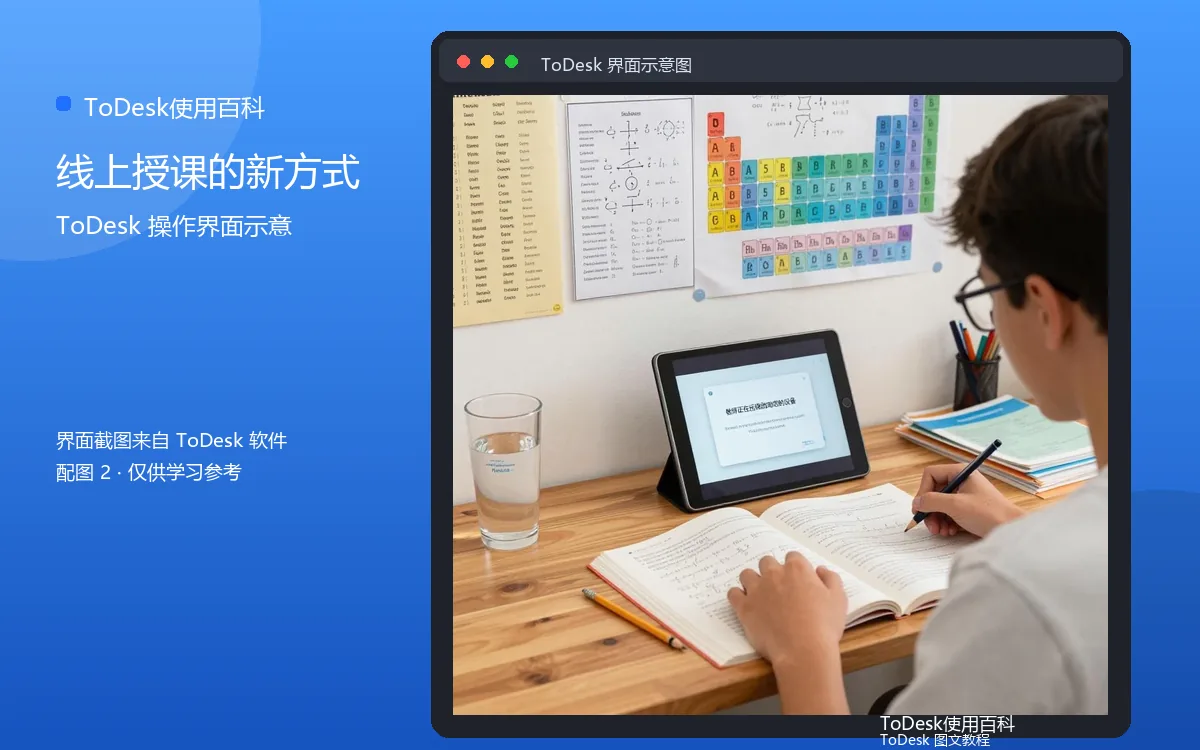 线上授课的新方式界面示意图（配图2）