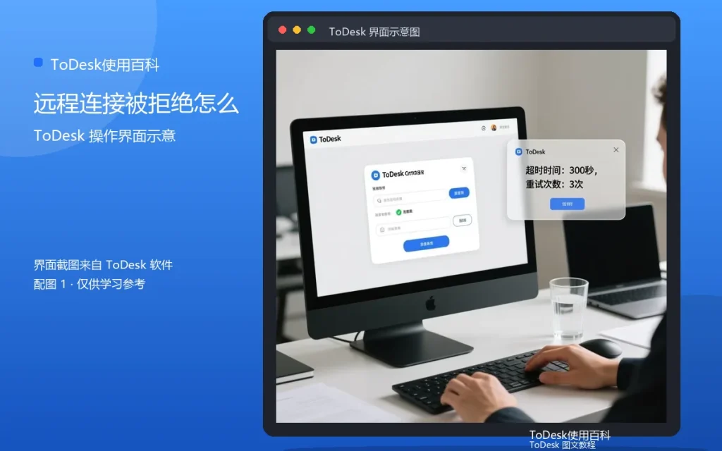 ToDesk远程连接被拒绝怎么处理配图