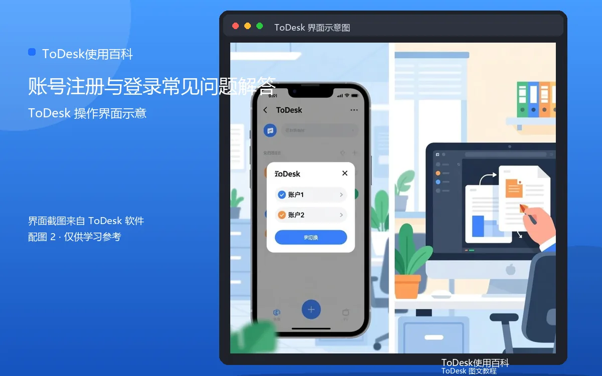 账号注册与登录常见问题解答界面示意图（配图2）