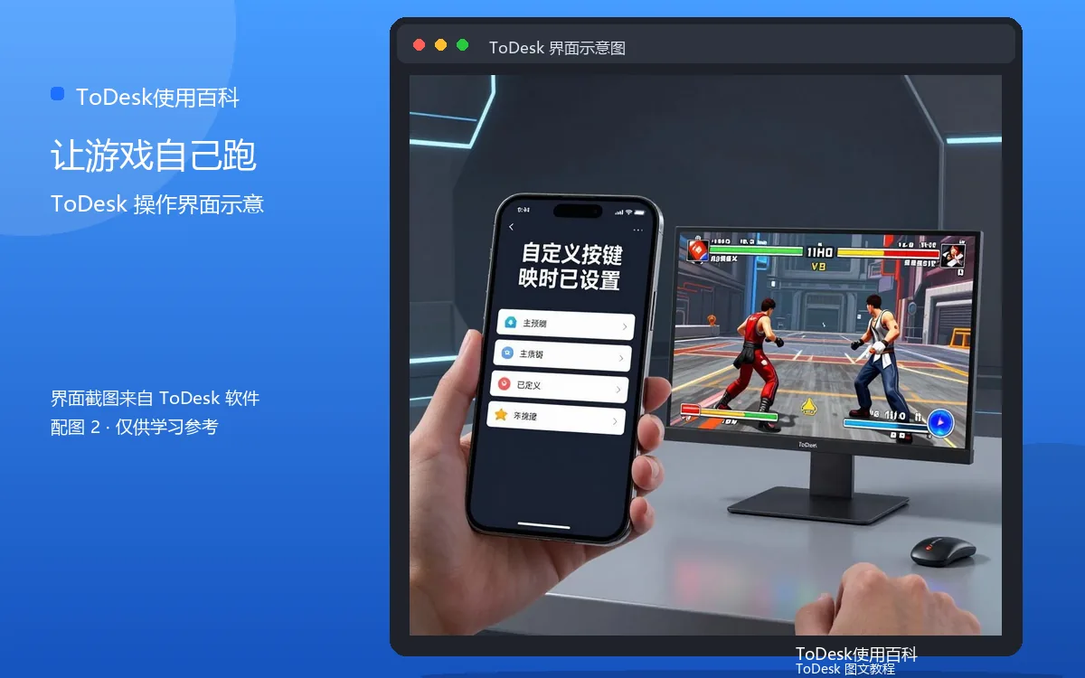 让游戏自己跑界面示意图（配图2）